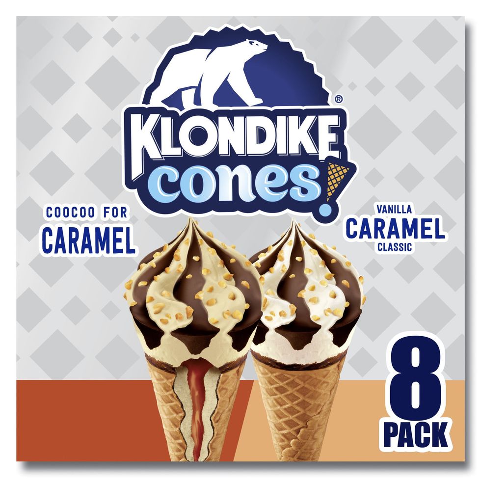 Klondike Coocoo For Caramel & Vanilla Caramel Classic Cones
