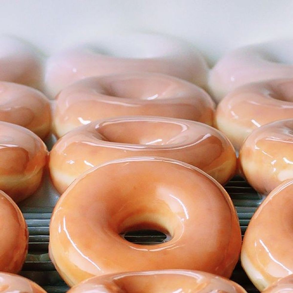 How To Get Krispy Kreme's Free Donuts Today Brit + Co