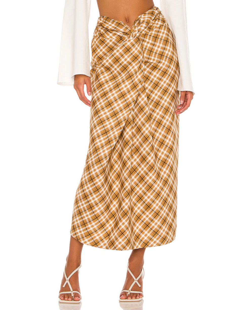 L'Academie The Avril Midi Skirt