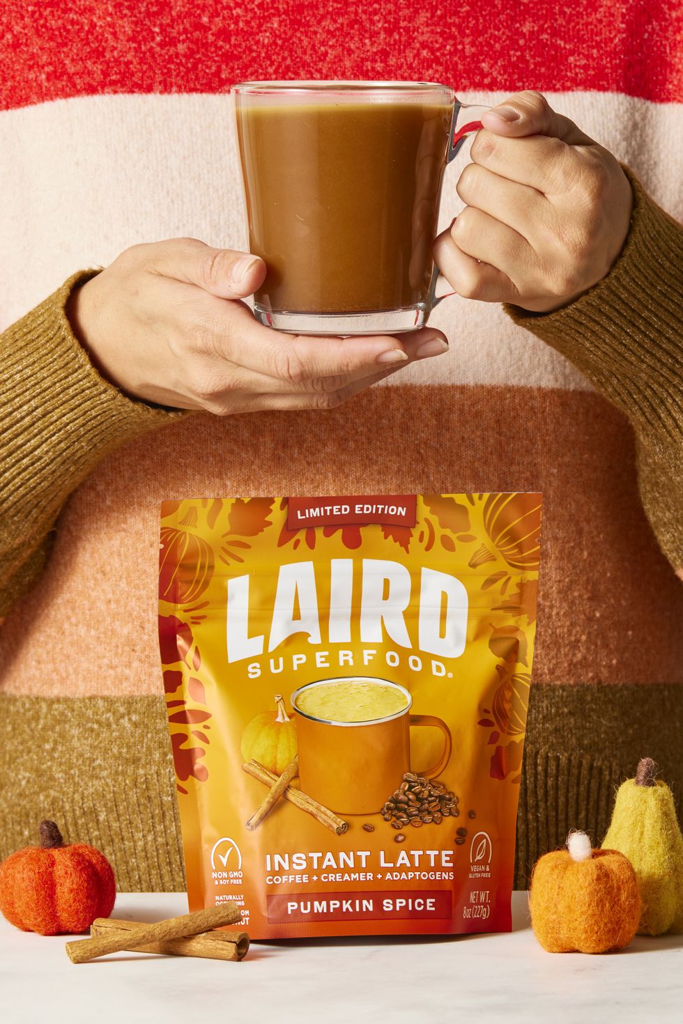 Laird Superfood Pumpkin Spice Instant Latte Mix