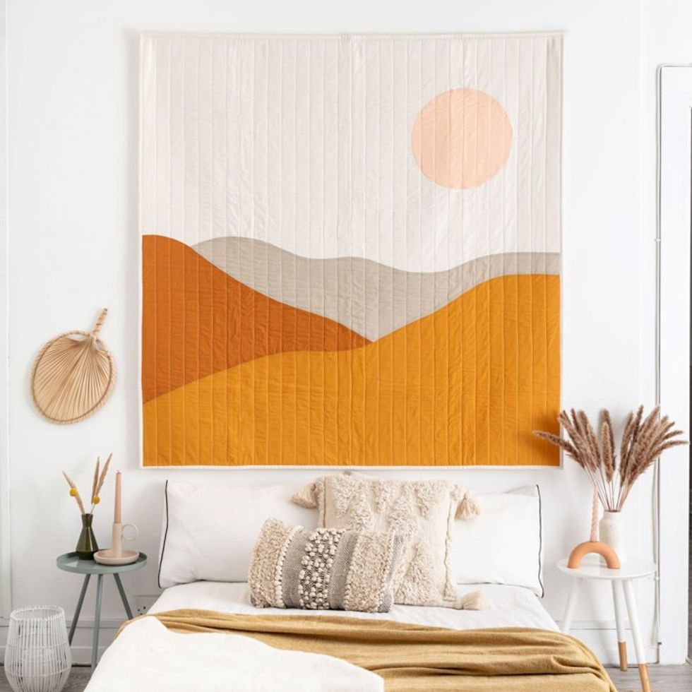 large desert quilt