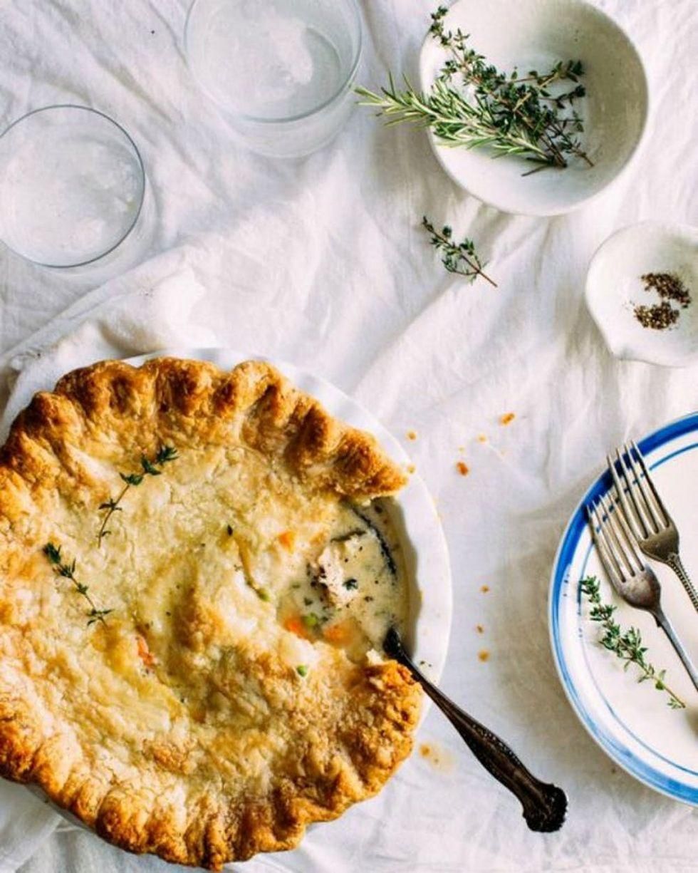 Leftover Turkey Pot Pie