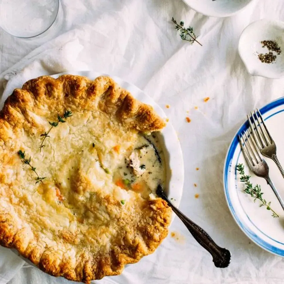 Leftover Turkey Pot Pie