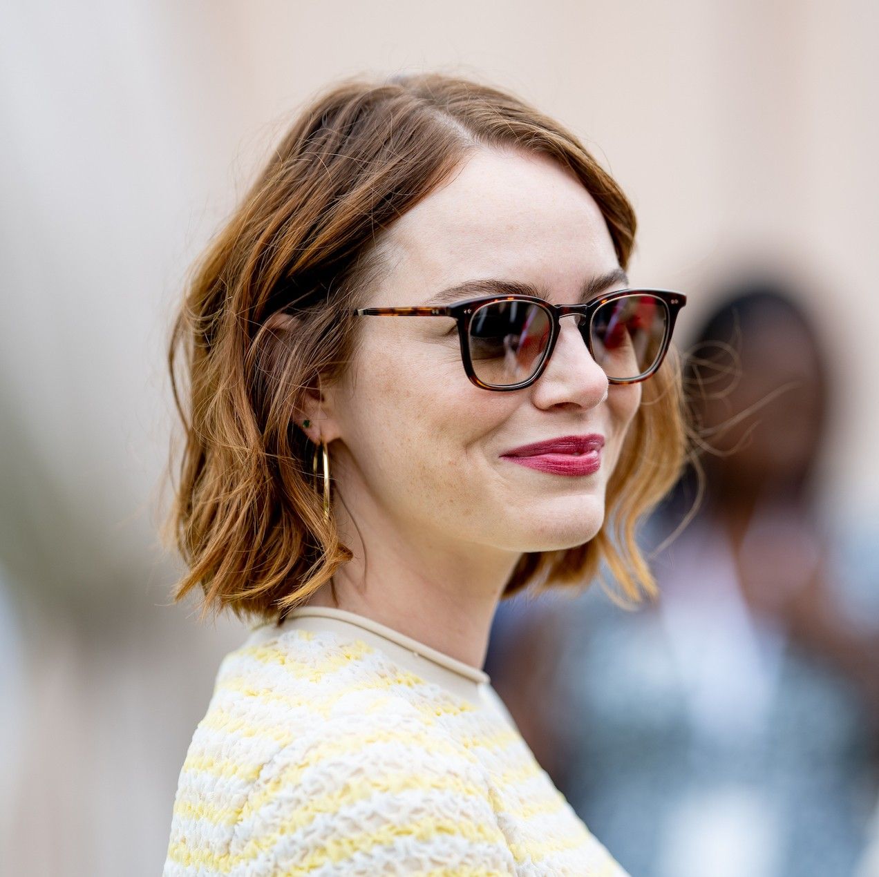Emma Stone's Spidey sense of style