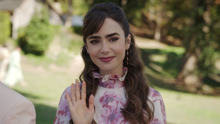 lily collins in emily in paris