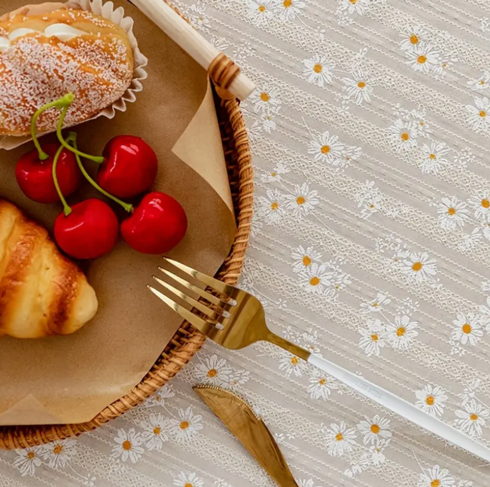 linen tablecloth