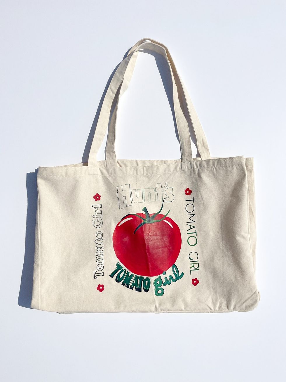 lisa says gah Tomato Girl Tote Bag