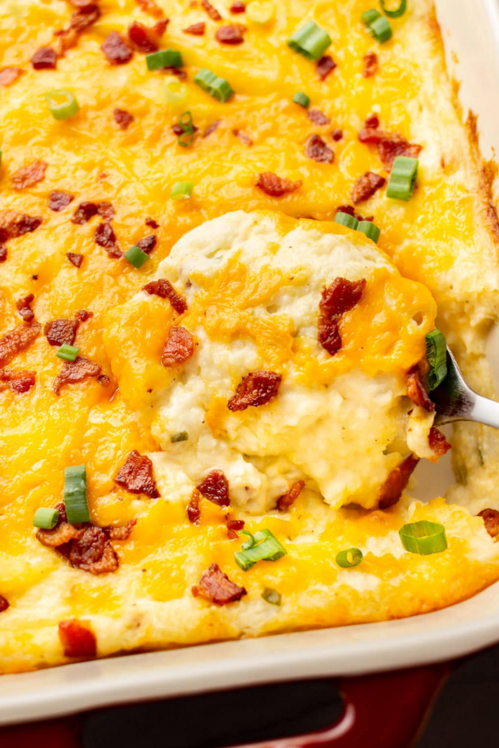 Loaded Mashed Potato Casserole