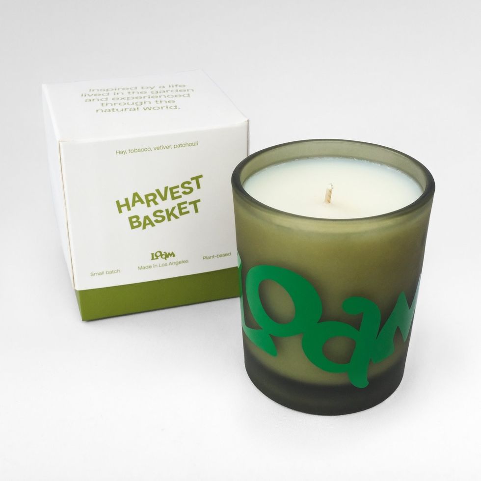 Loam Harvest Basket Candle