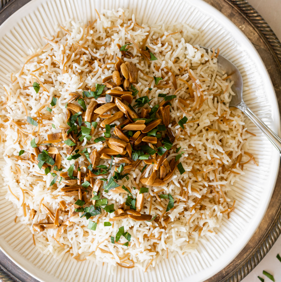 lunch meal prep Rice with Toasted Vermicelli