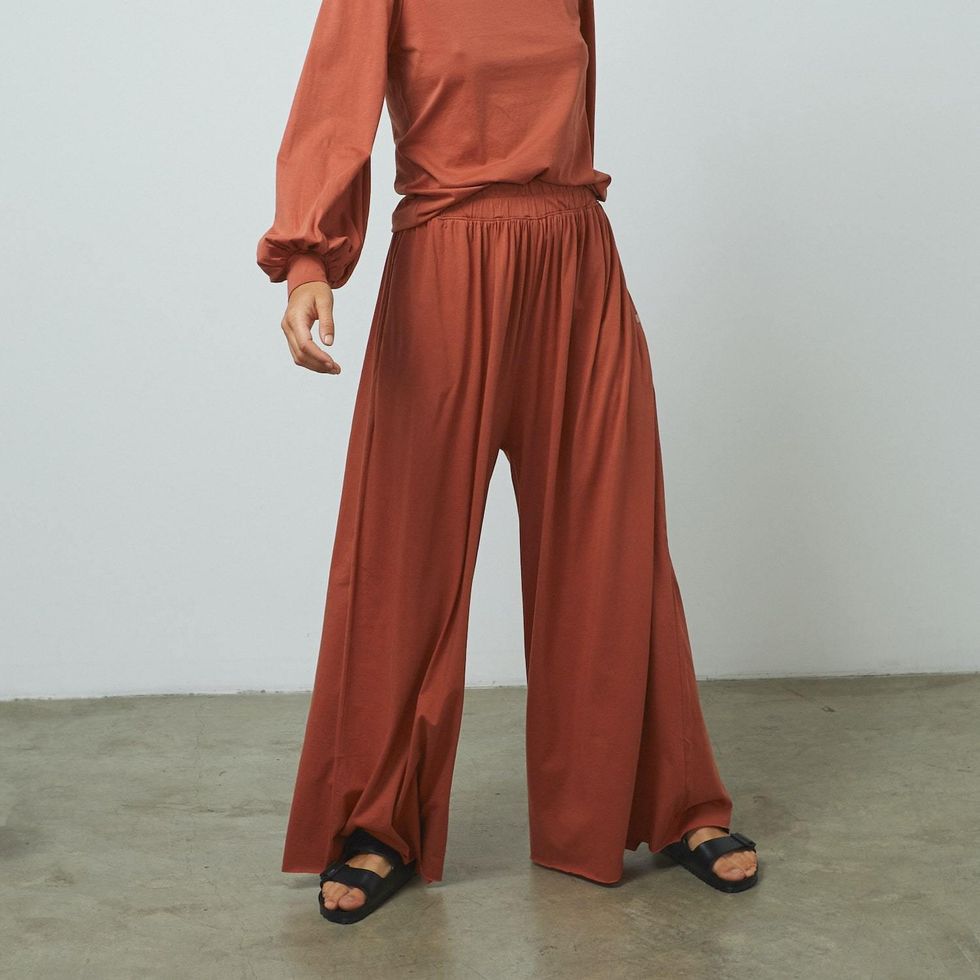 Lunya Organic Pima Wide Leg Pant