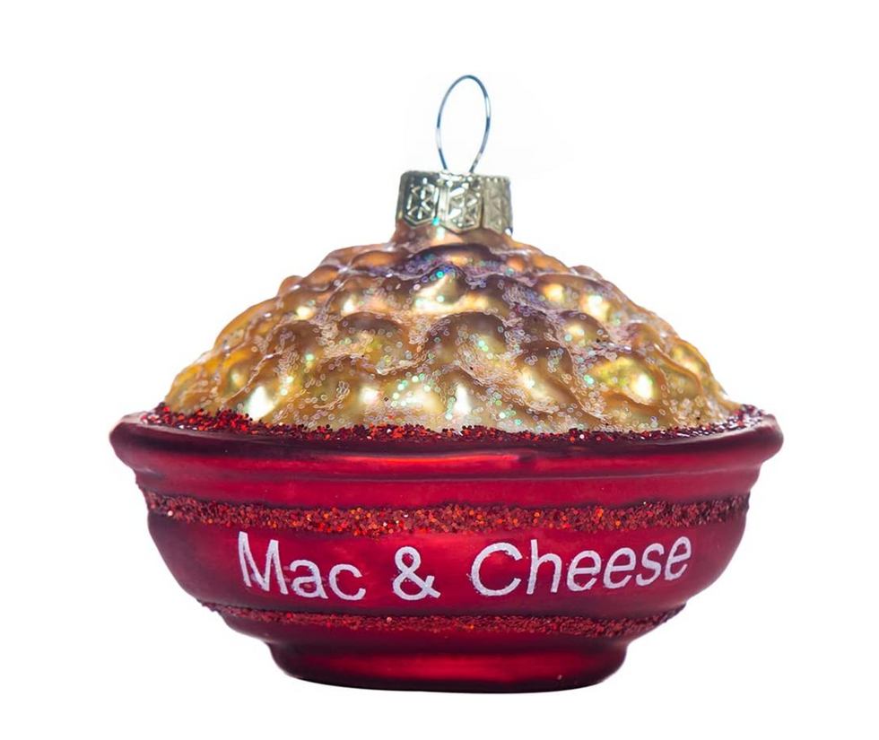 mac and cheese ornament