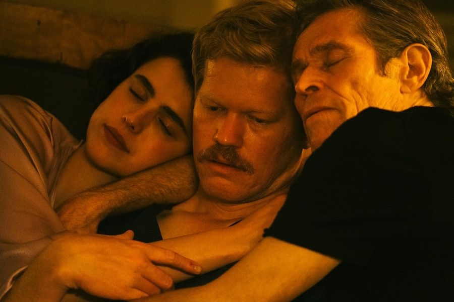 margaret qualley jesse plemons willem dafoe