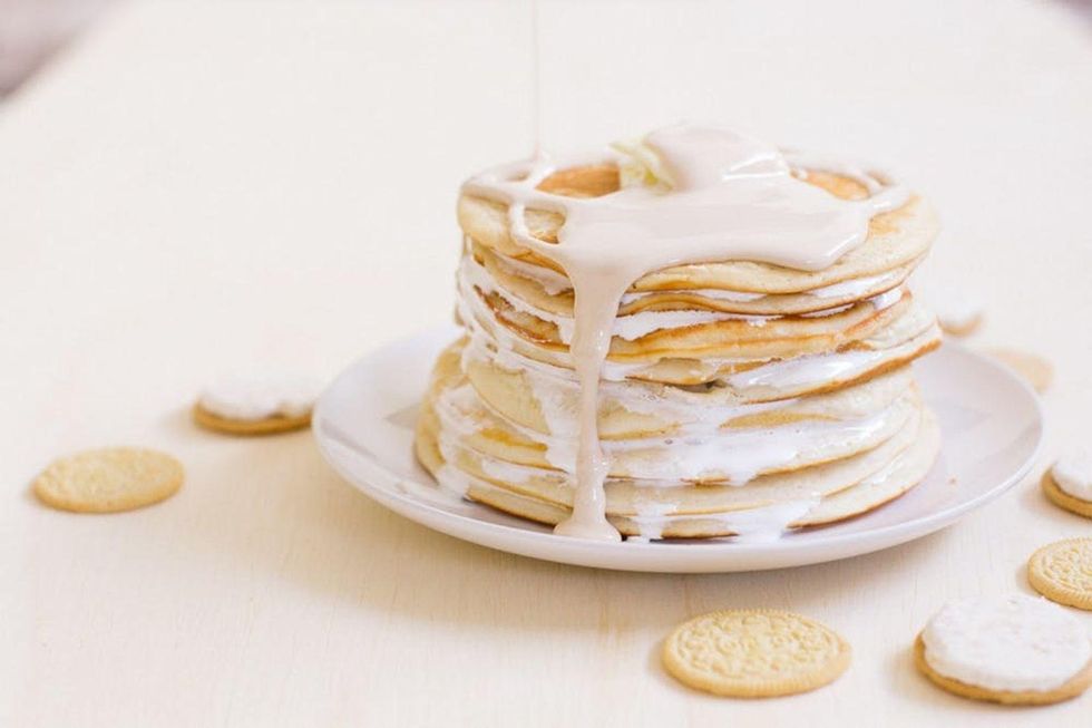 Marshmallow Oreo Pancakes