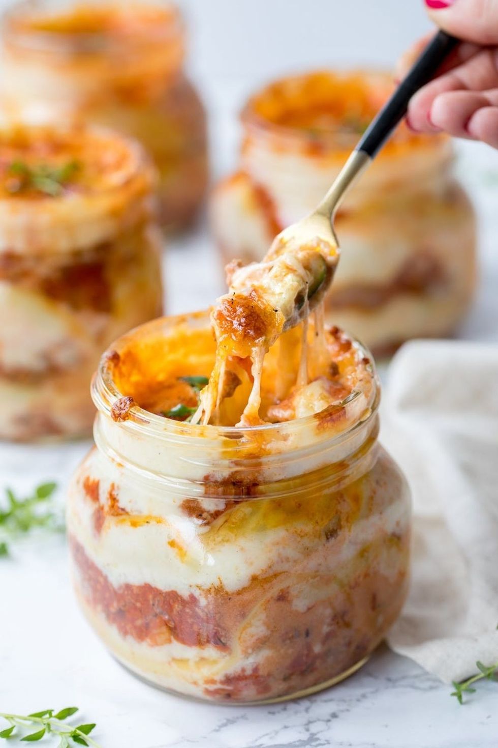 Mason Jar Lasagna Recipe