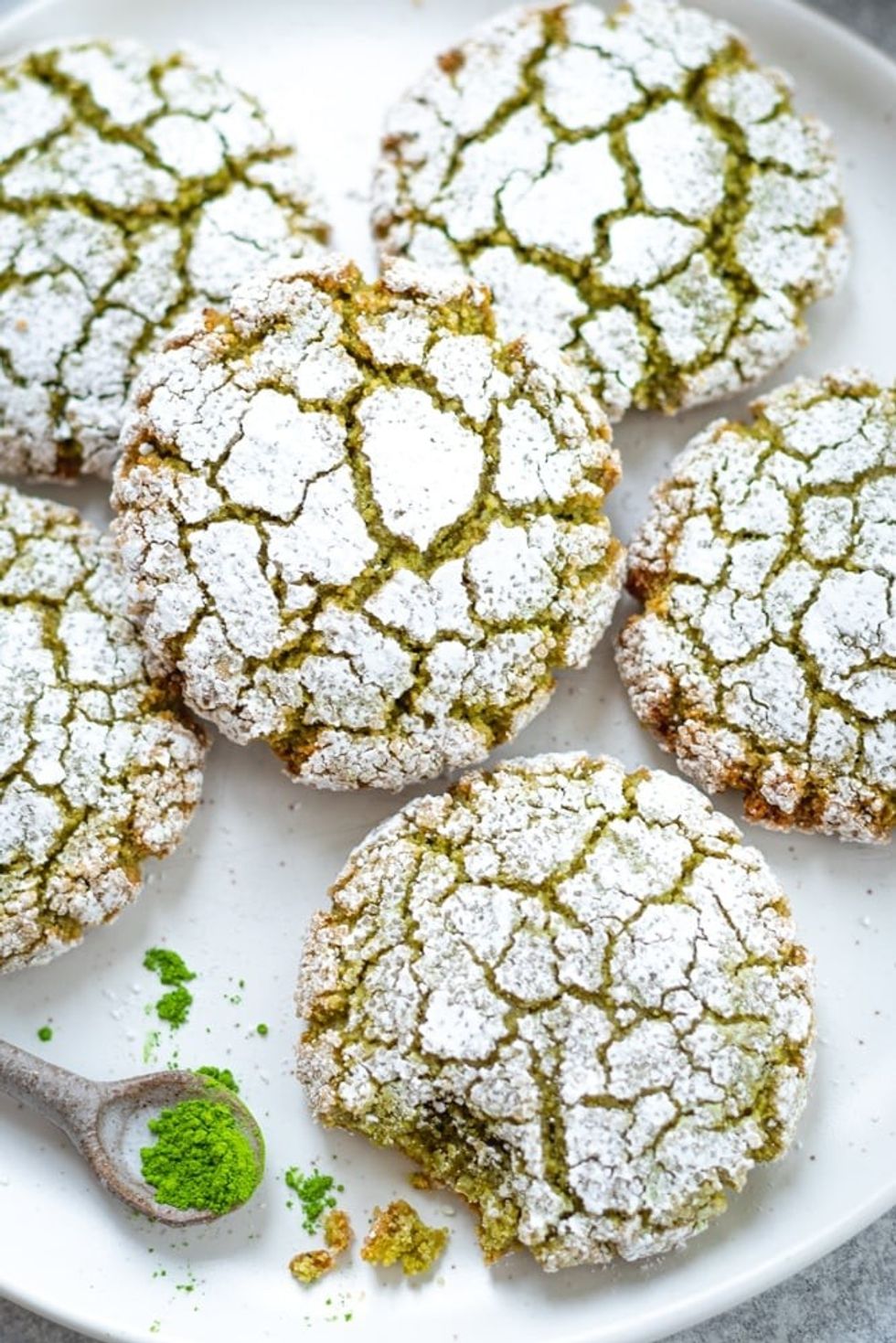 Matcha Cookies (Vegan + Gluten Free)