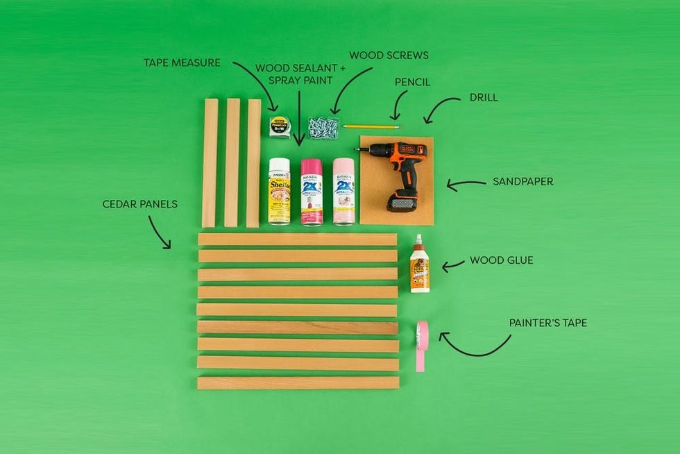 materials and tools you need for the diy