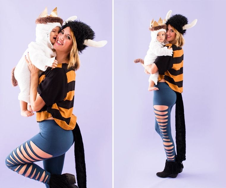 Last-Minute Easy Costumes For Mamas & Babies - The Mom Edit
