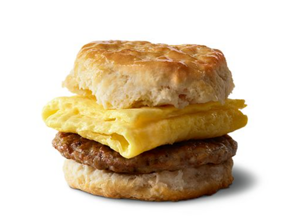 Sausage, Egg & Cheese Biscuit