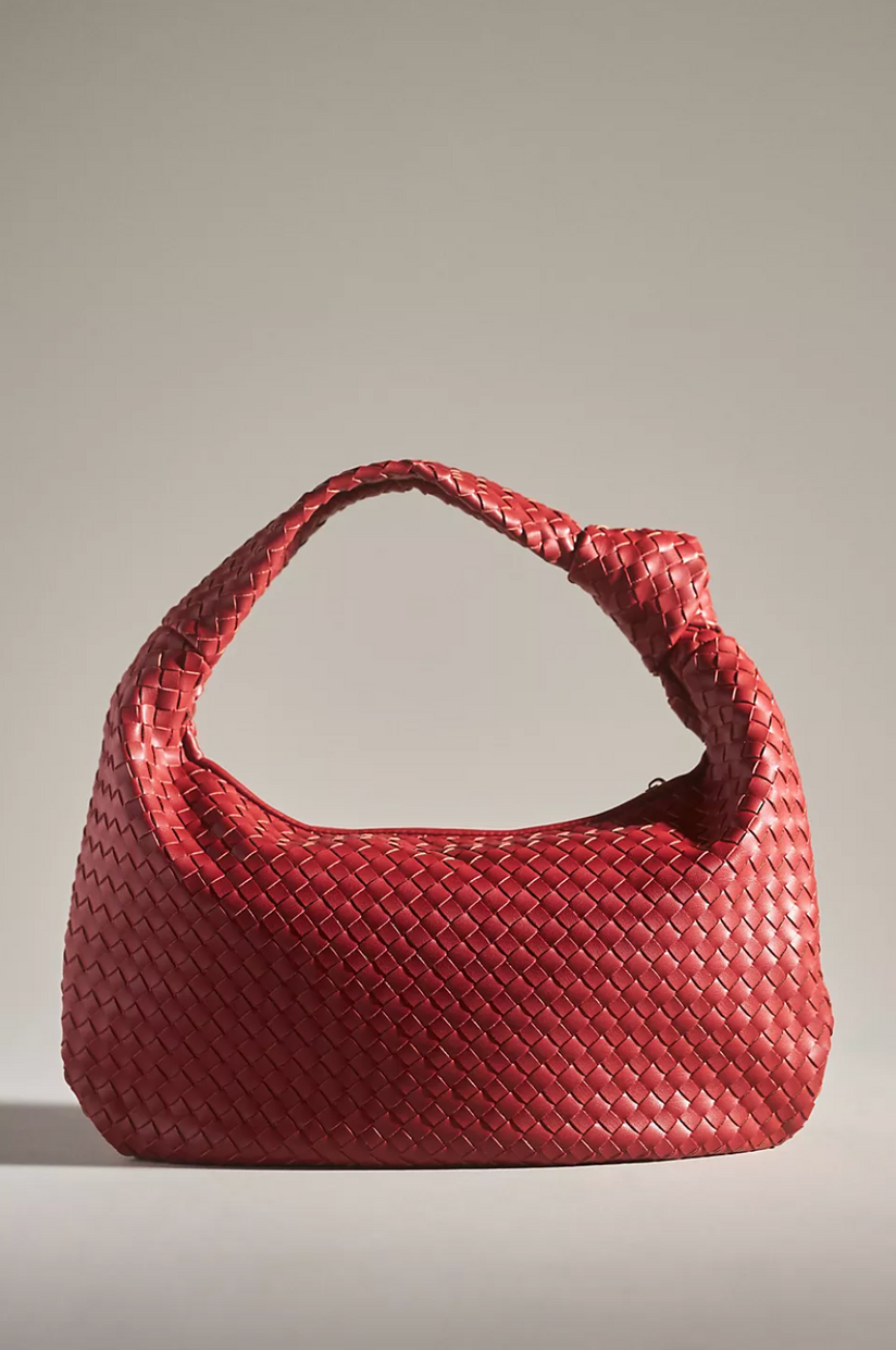 Small Red Belt Bag That Converts To A Crossbody Bag - Red - Guess