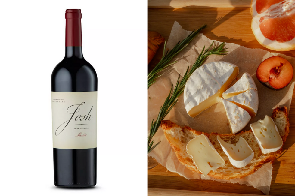 Merlot + Baked Brie