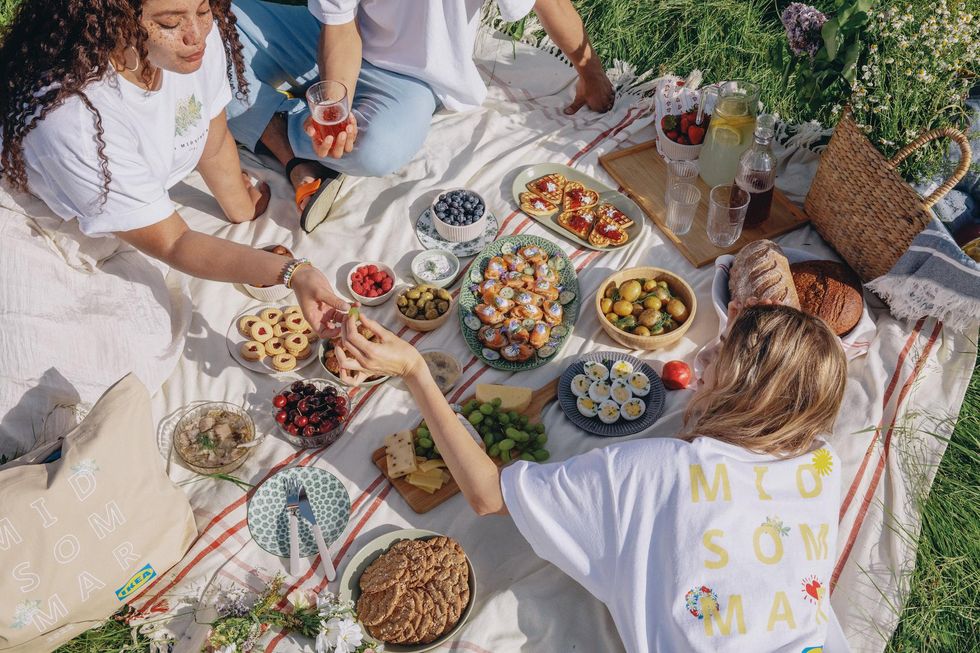 Midsommar picnic