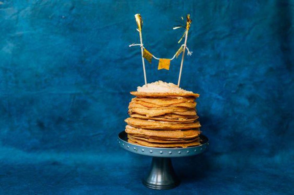 Million Layer Pumpkin Crepe Cake