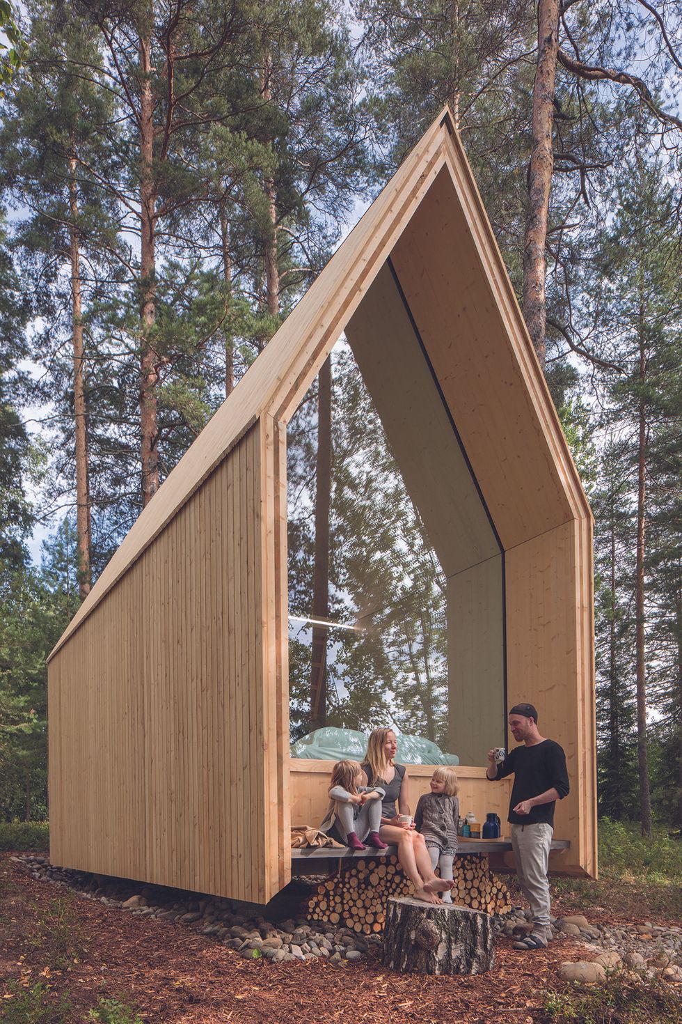 modern cabin finland