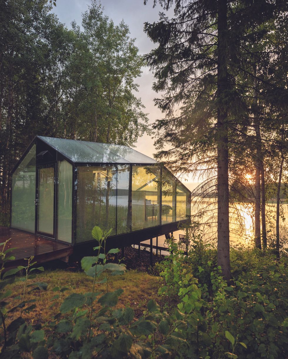 modern cabin finland