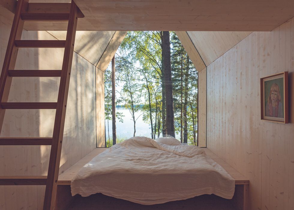 modern cabin views