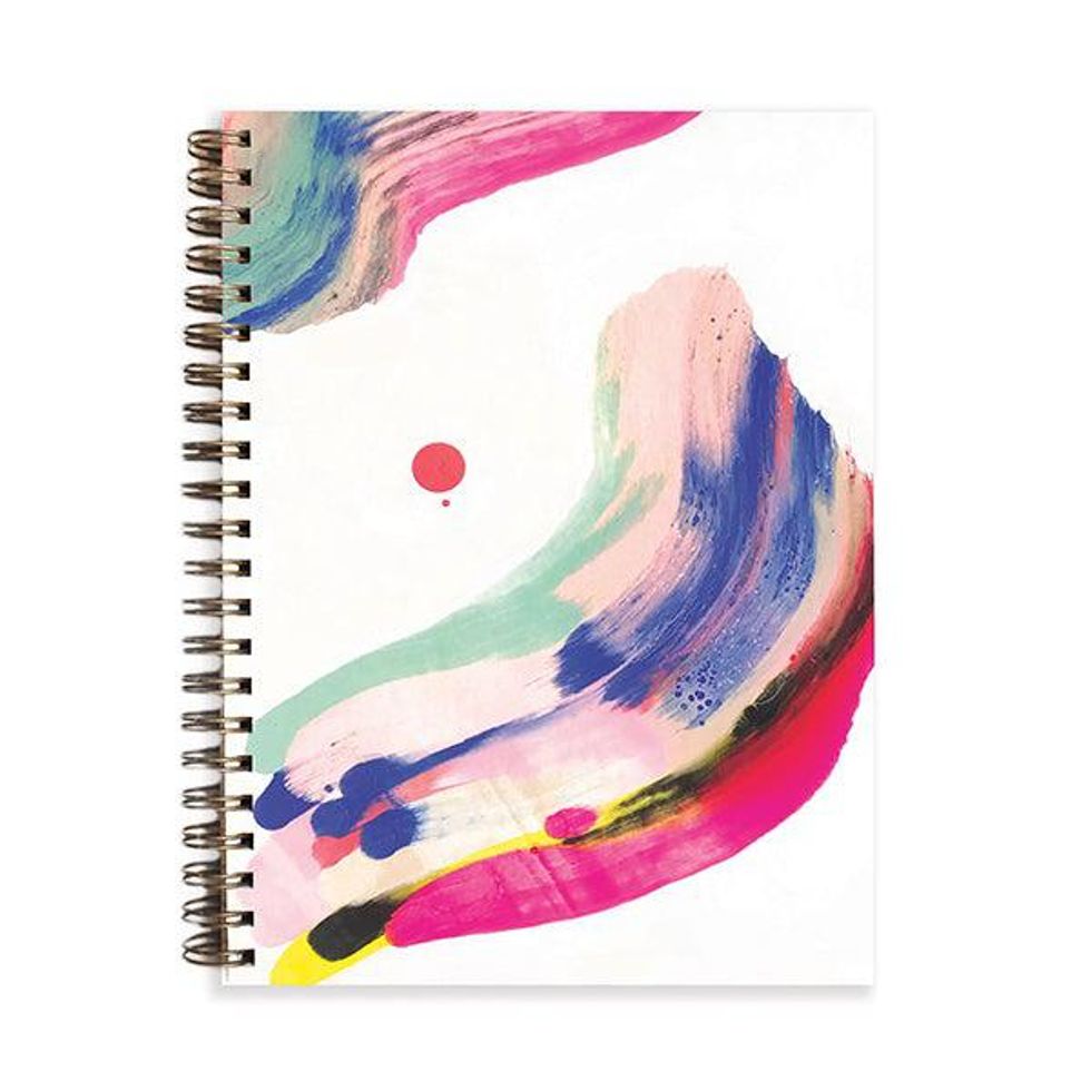 Moglea Painted Journal in Candy Swirl