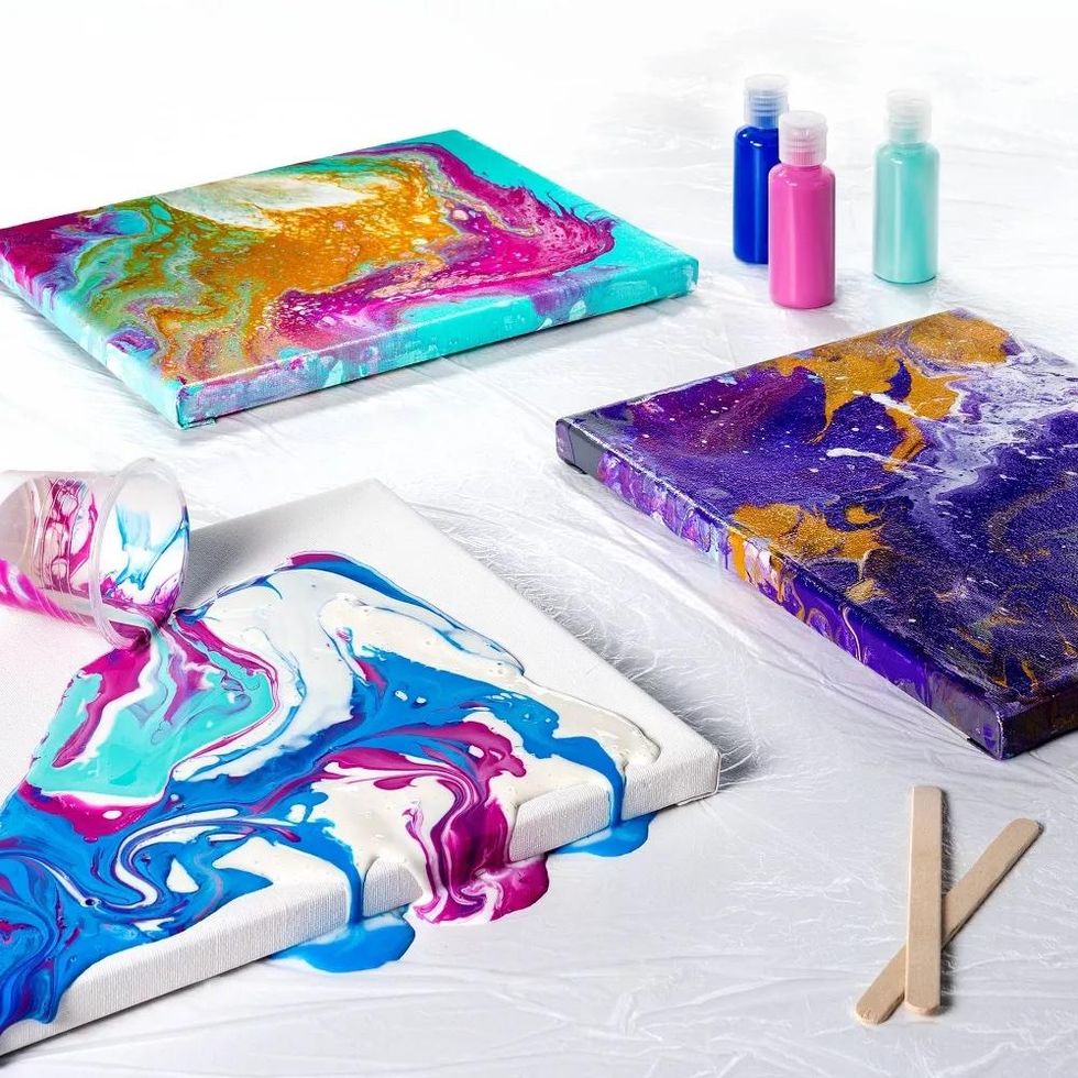 Mondo Llama\u2122 Cosmically Cool Paint Pouring Kit gifts under $25