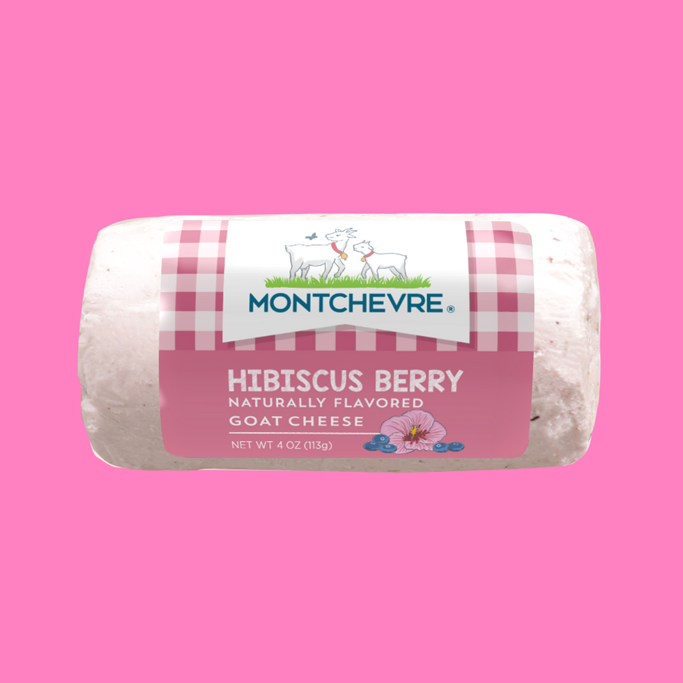 Montchevre Hibiscus Berry Goat Cheese Log