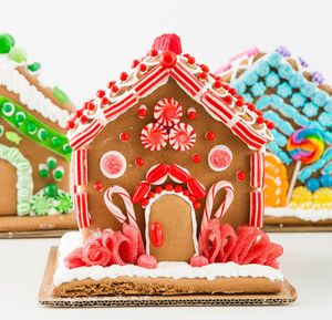 Food Made Fresh Gingerbread house a perfect holiday centerpiece