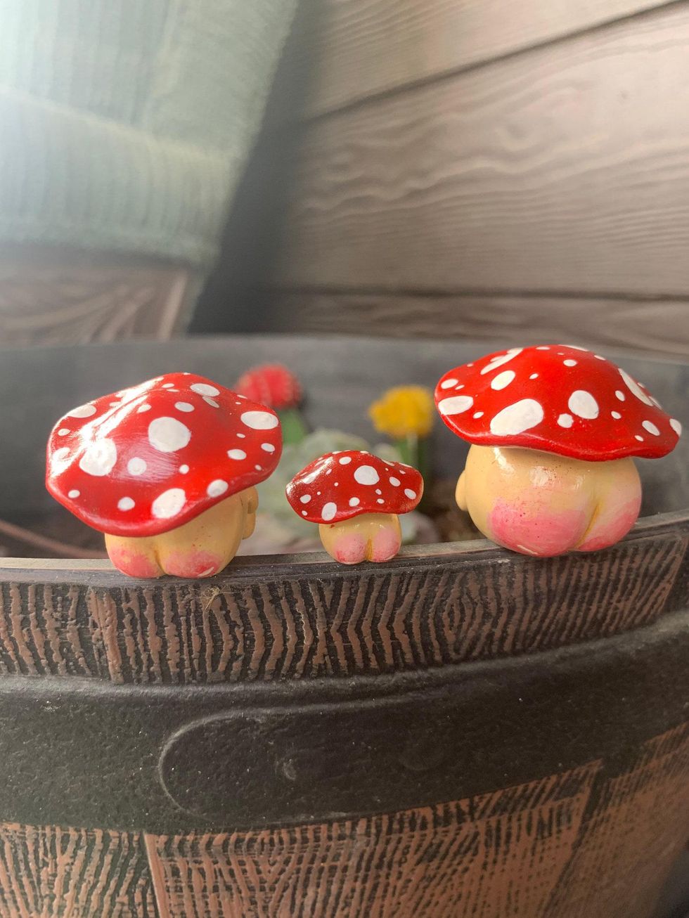 Mushroom Booties