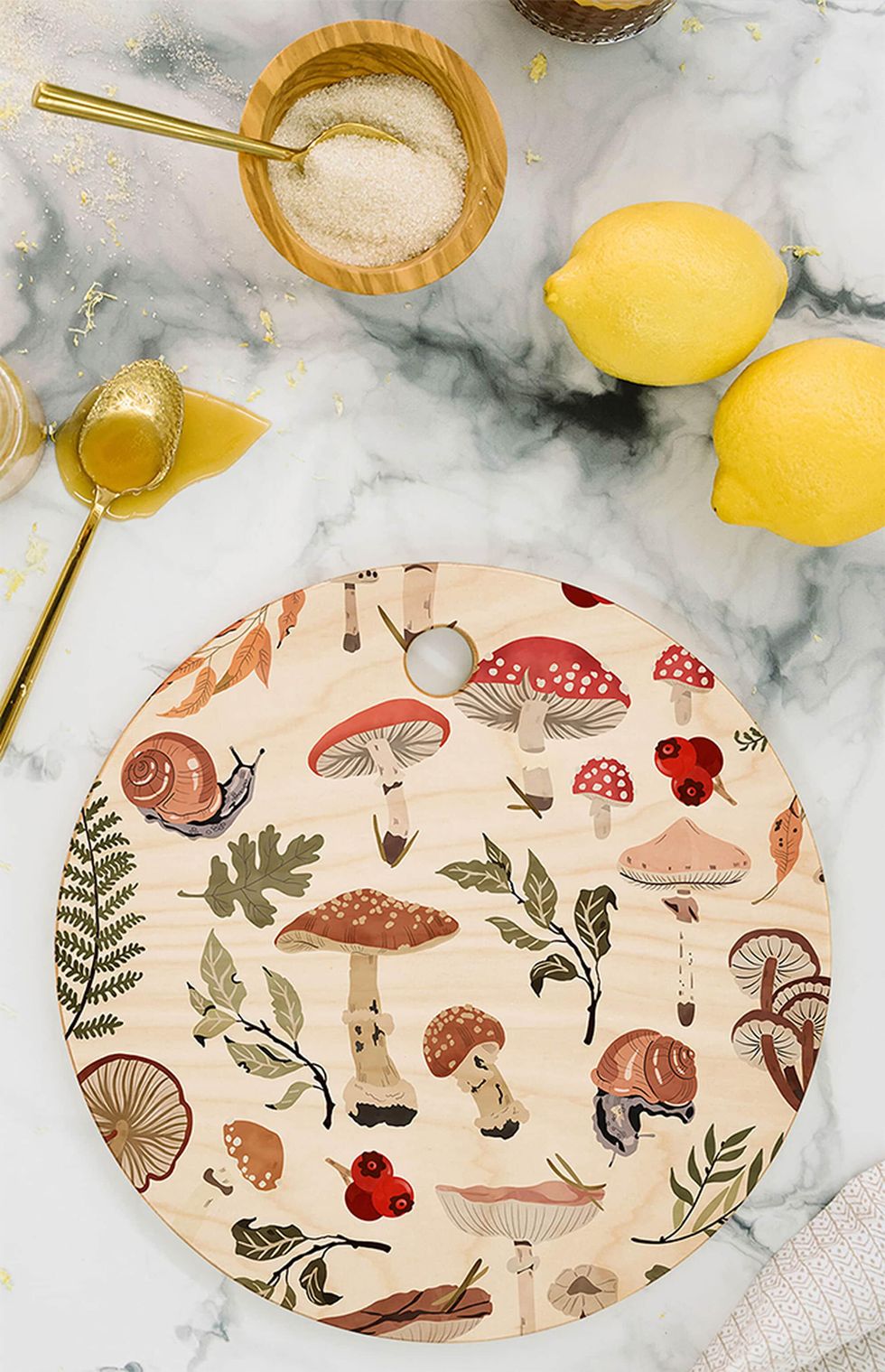 Mushroom Cutting Board