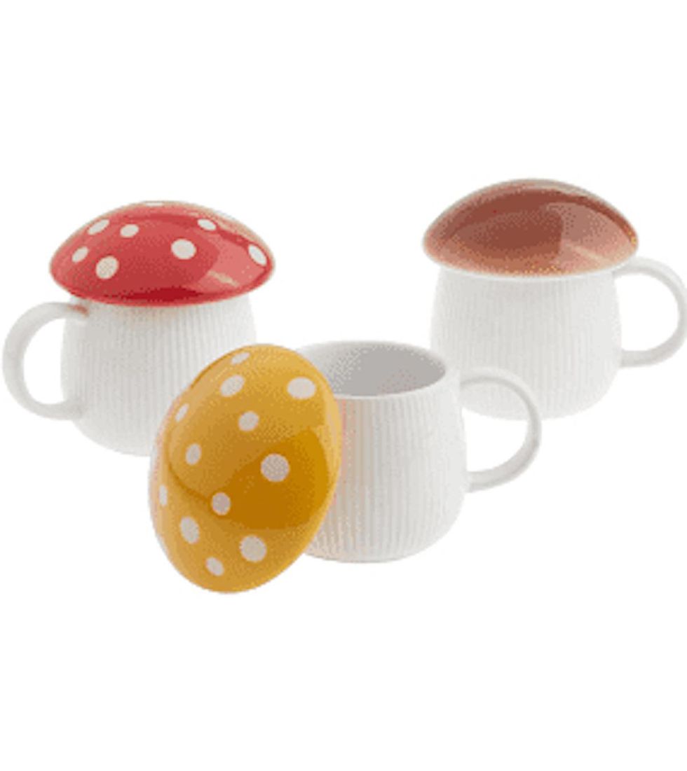 Mushroom Lidded Mug