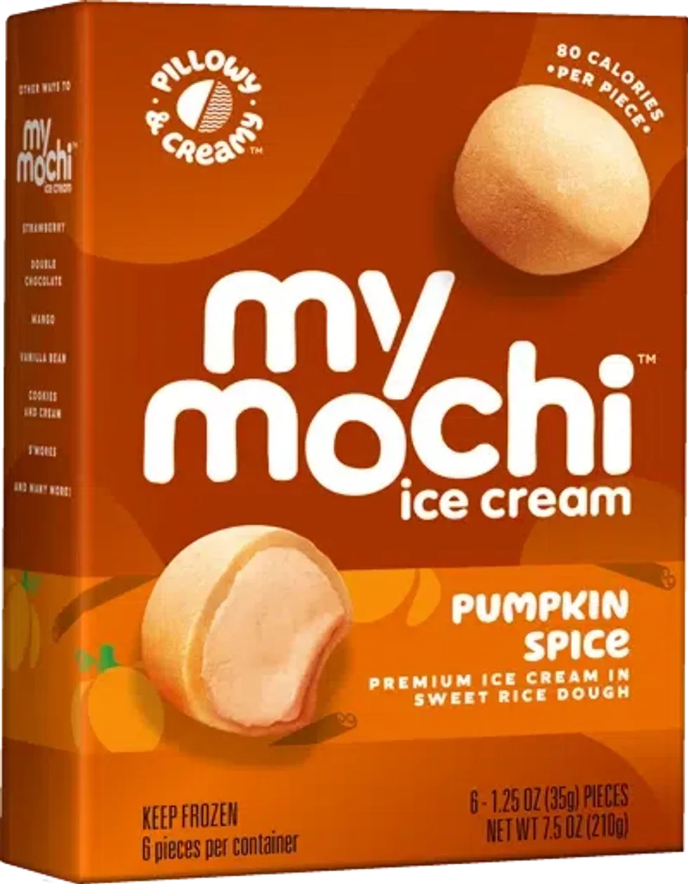 My/Mochi Pumpkin Spice Ice Cream