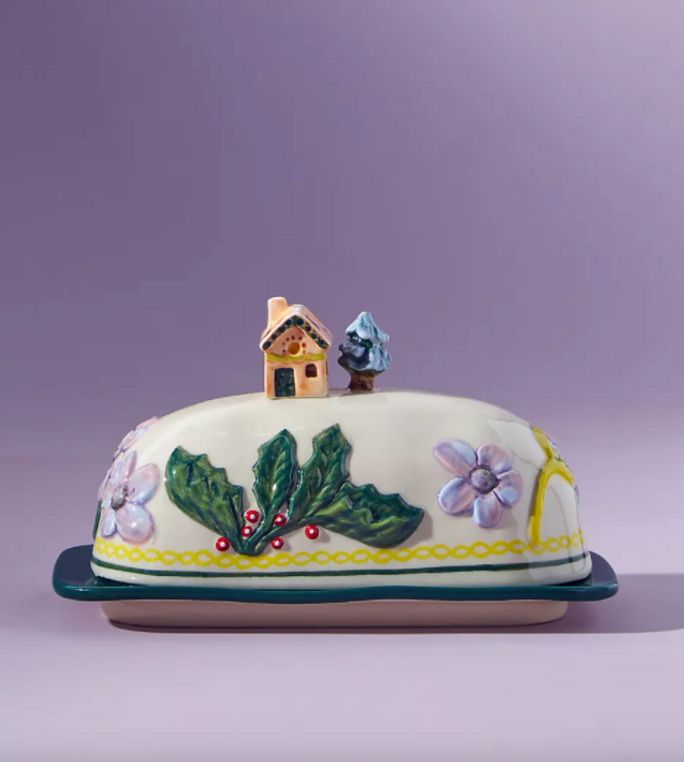 Nathalie Lete Cottage Butter Dish