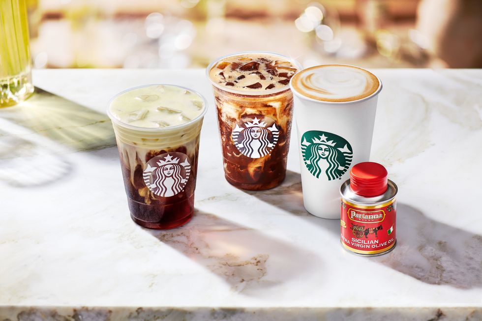 new Starbucks Oleato\u2122 drinks