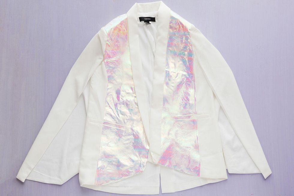 DIY Holographic New Year's Eve Outfit Dreams! - Brit + Co