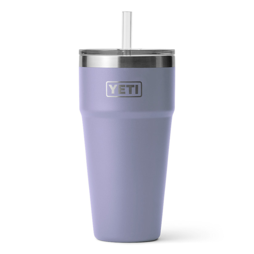 Yeti Rambler 26oz Stackable Cup with Straw Lid - Cosmic Lilac