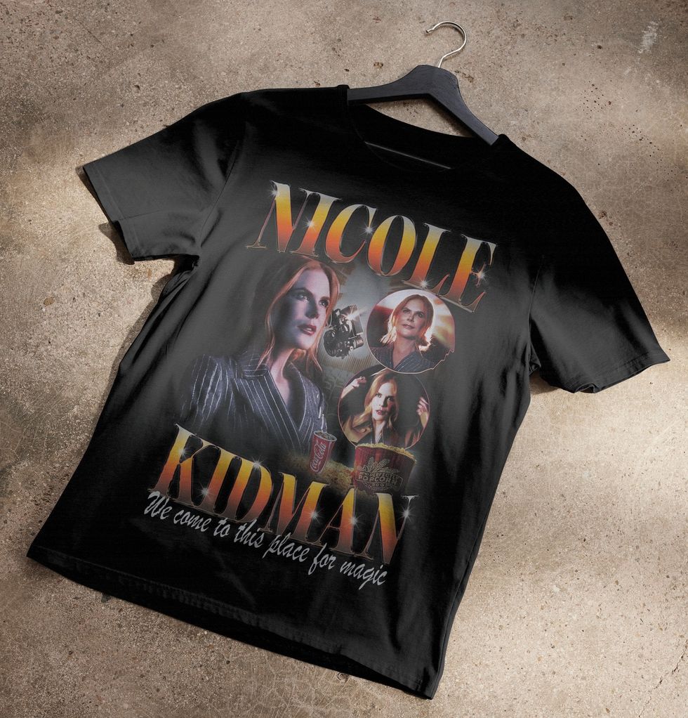 Nicole Kidman AMC Theaters 90's Bootleg T-Shirt