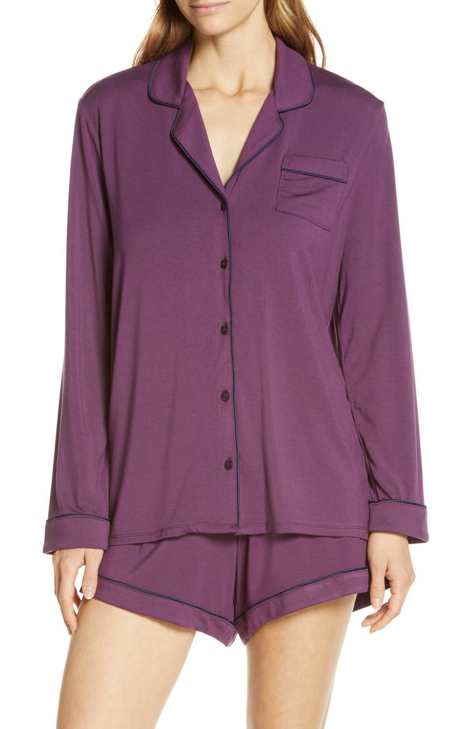 Nordstrom Moonlight Eco Long Sleeve Short Pajamas