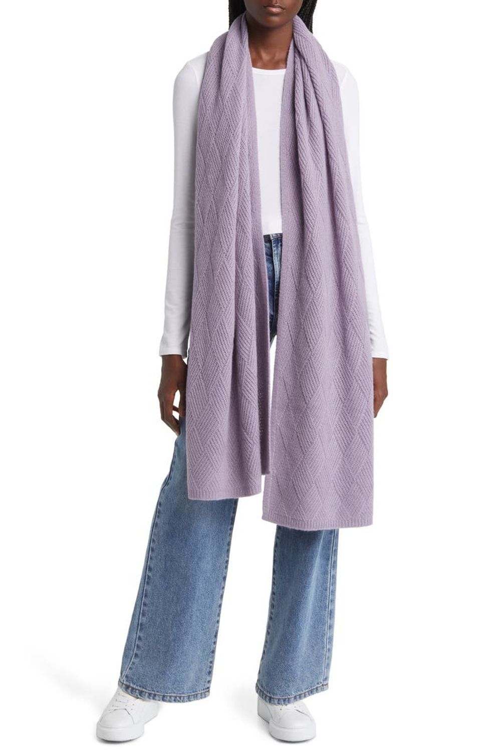 Nordstrom Wool & Recycled Cashmere Scarf