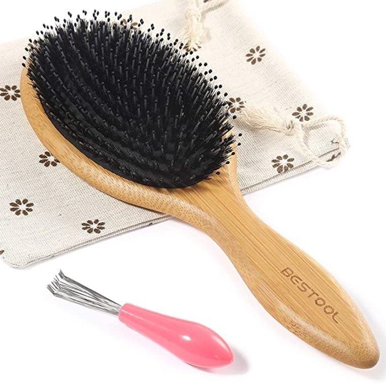 Boar Bristle Brush or Nylon Spoke?