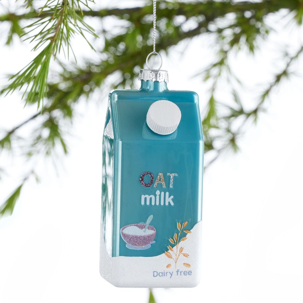 Oat Milk Carton Ornament