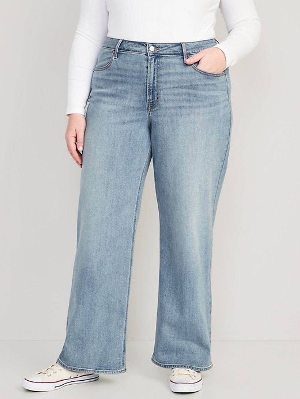 Old Navy High-Waisted Wow Wide-Leg Jeans in San Catarina