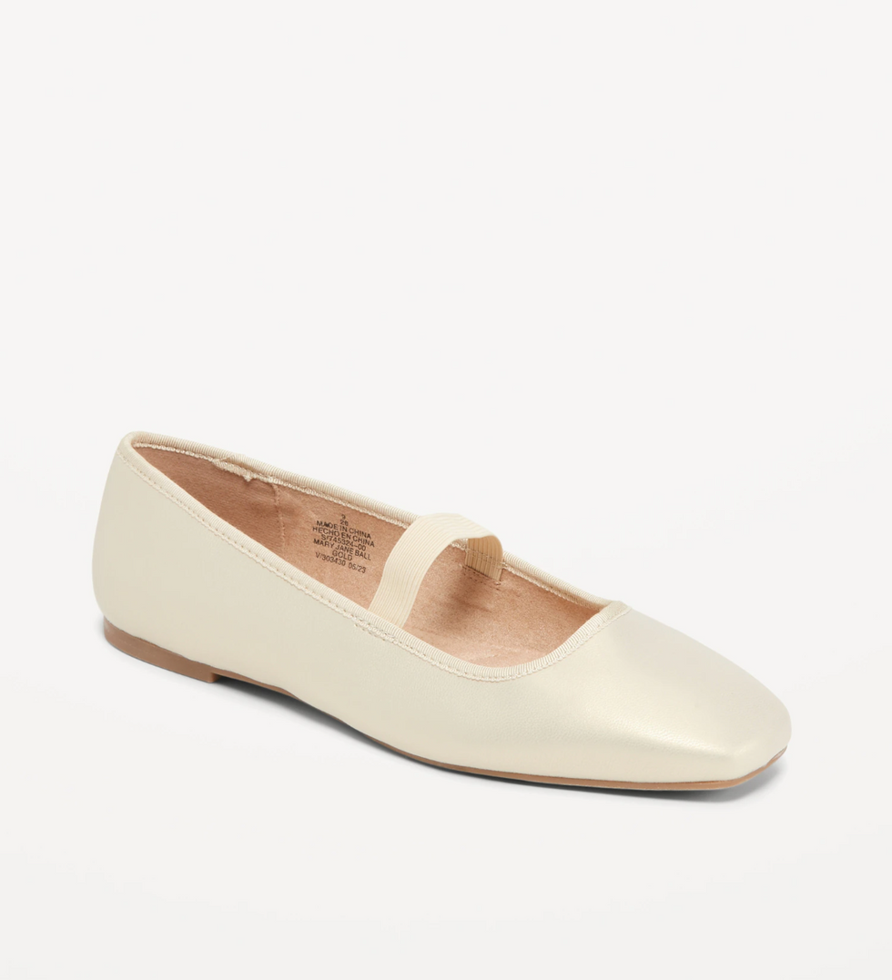 Old Navy Mary Jane Square-Toe Ballet Flats