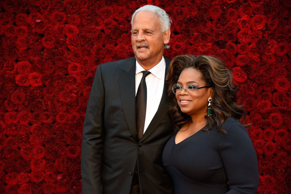 Oprah Winfrey and Stedman Graham